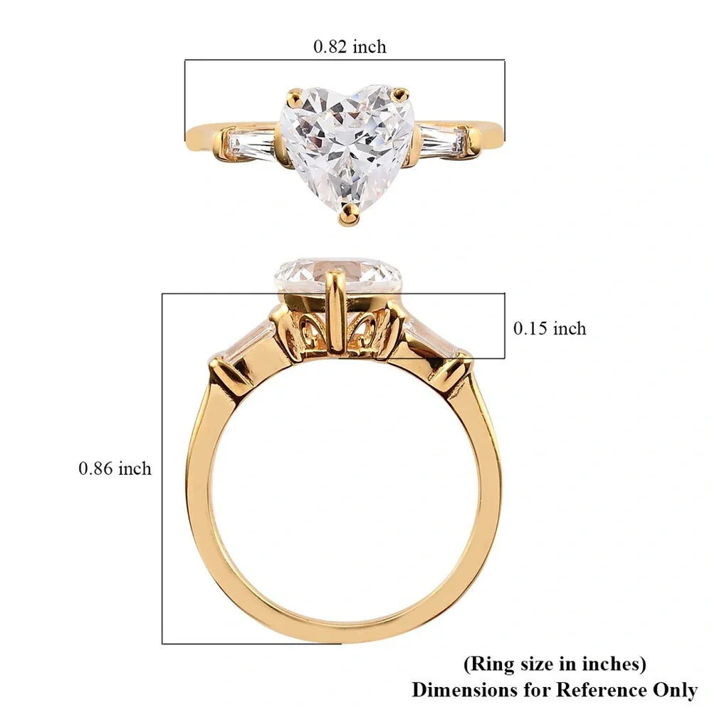 SWAROVSKI Zirconia Heart Ring